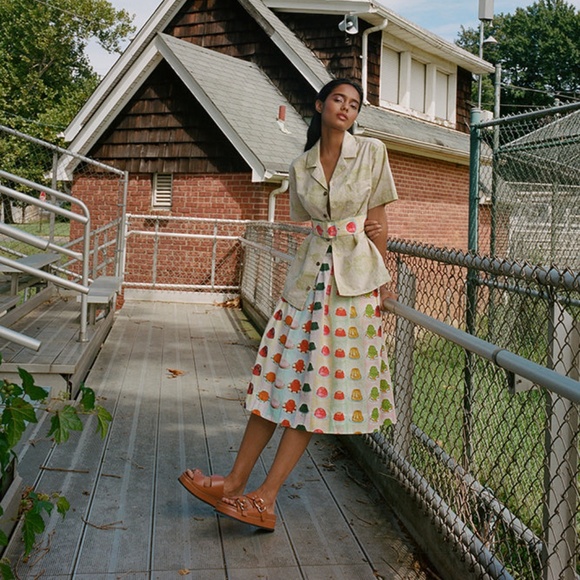 Rachel Antonoff Blazer in X-Ray Fishbone - Picture 2 of 2